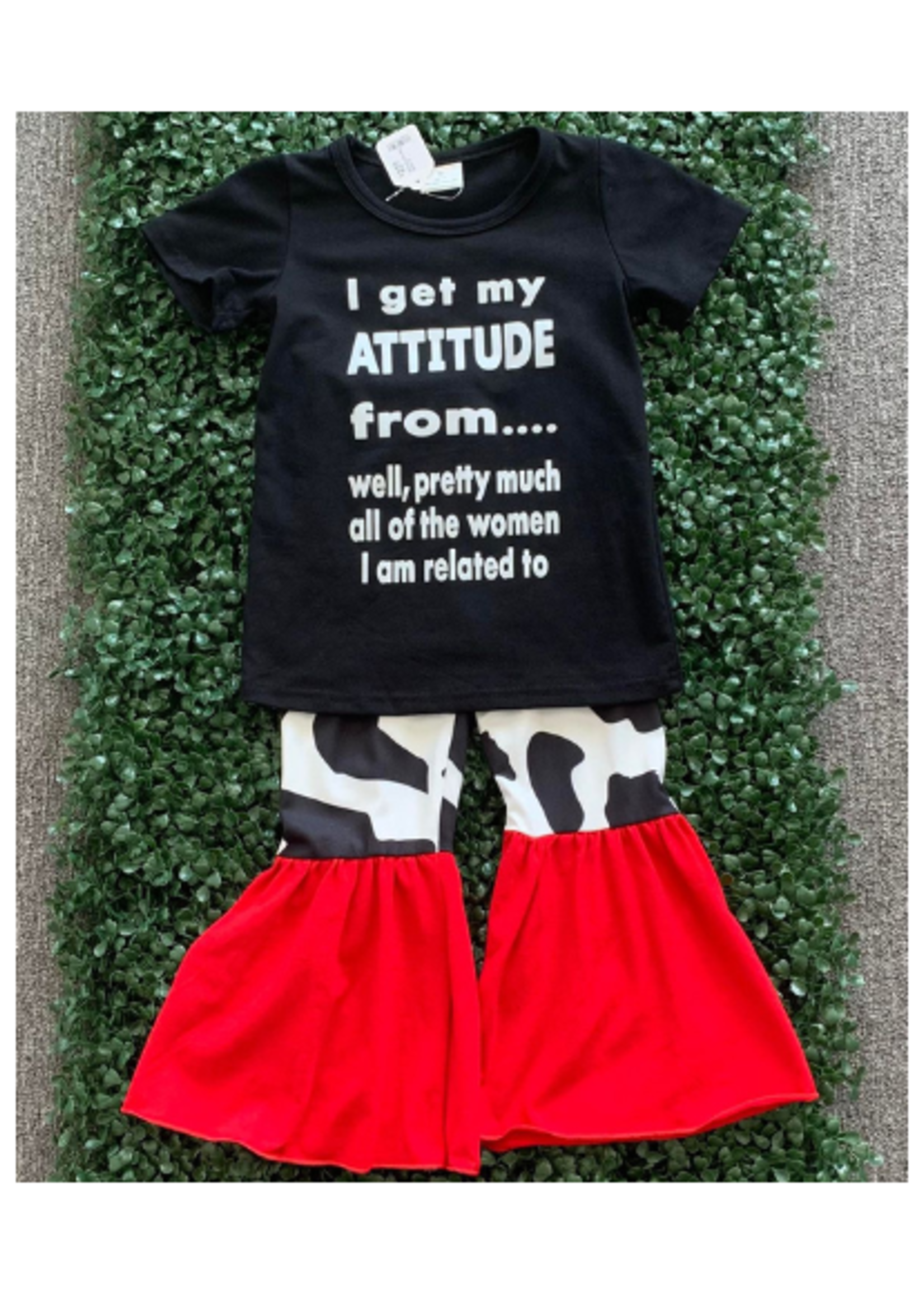 Attitude Cow Bell Outfit