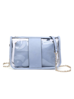 Josie Game Day Clear Bag - Periwinkle