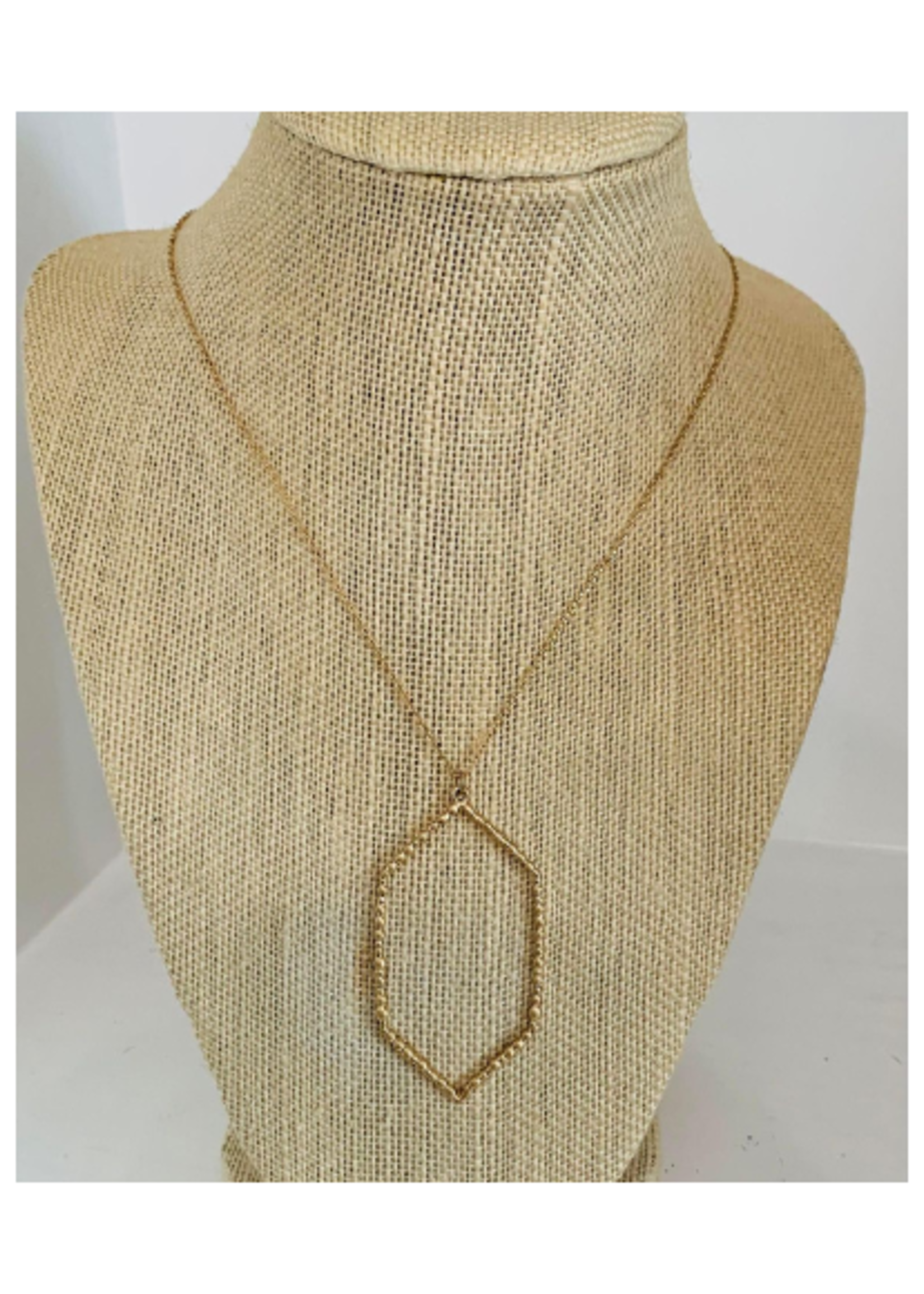 Diamond Pendant Necklace - Gold