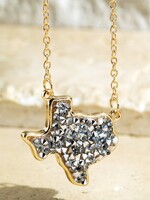 Long Live Texas Necklace - Silver