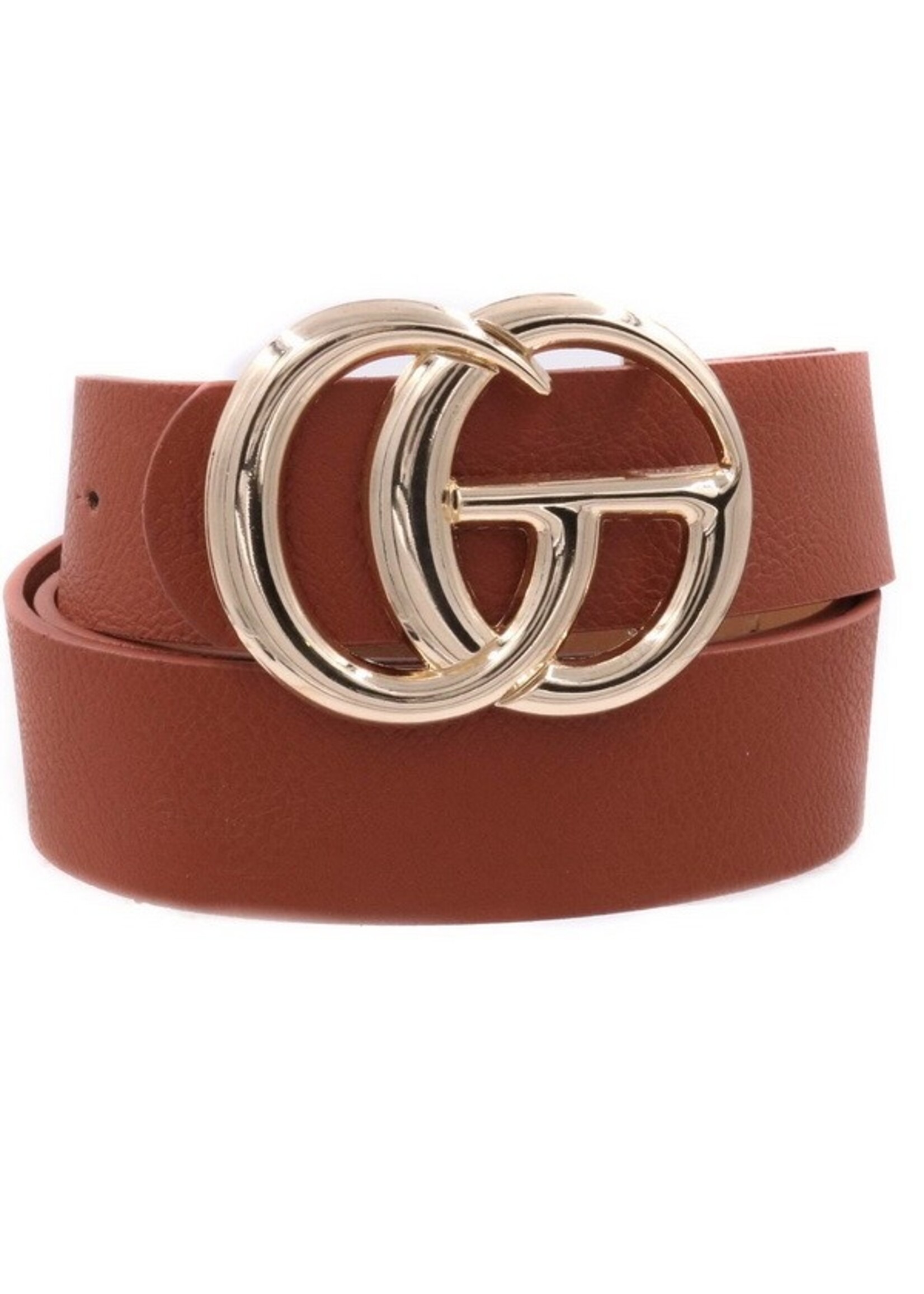 Double Ring Leather Belt