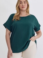 Stella Blouse - Hunter Green