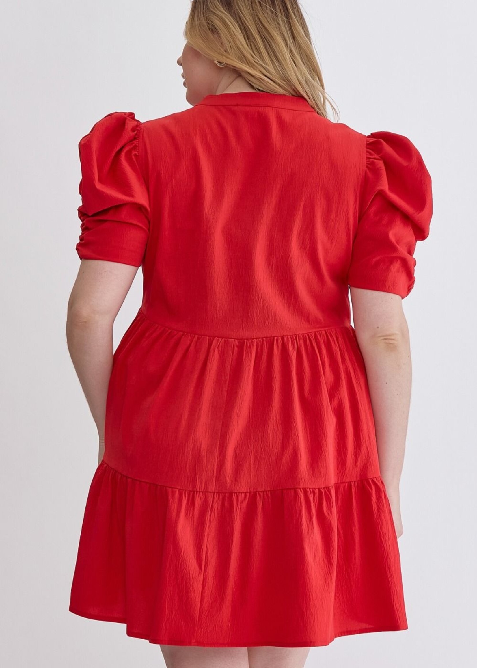 Marlee Mini Dress - Red
