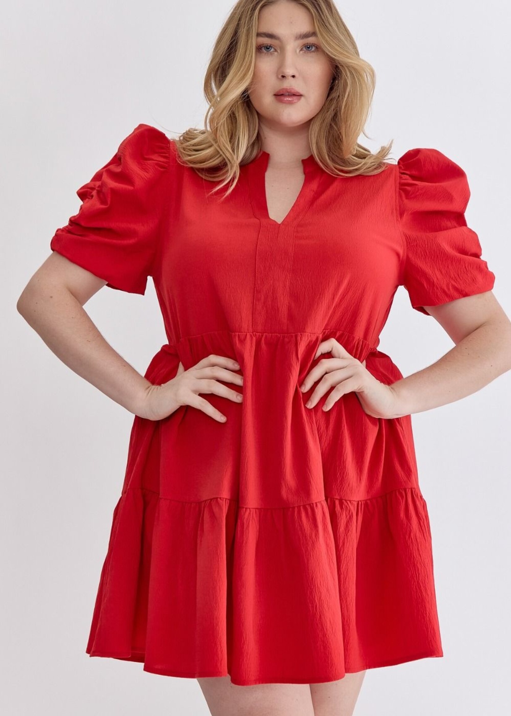 Marlee Mini Dress - Red