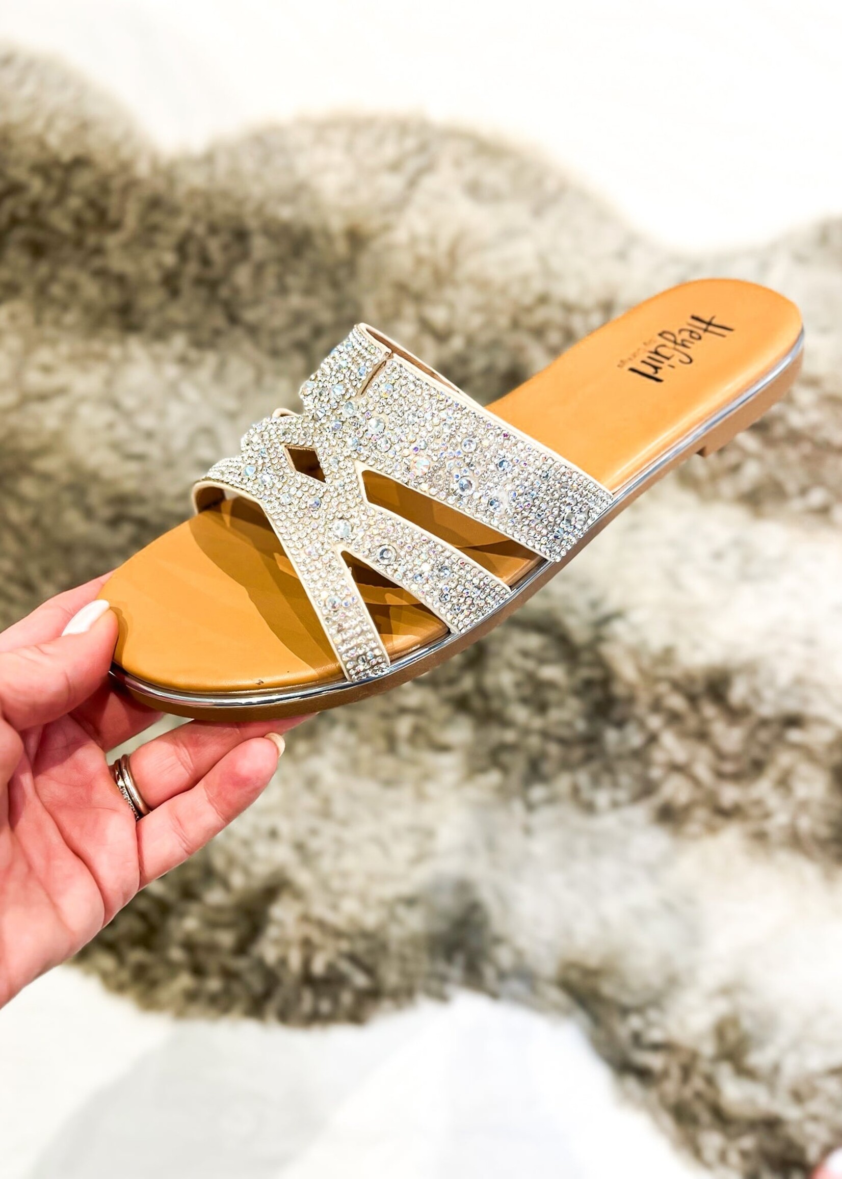 Flair Crystals Sandals