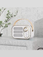 Retro Bluetooth Speaker - White