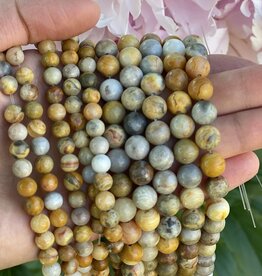 Crazy Lace Agate Beads Polished 15" Strand 4mm 6mm 8mm