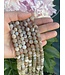 Agate Druzy Beads Matte/Frosted 15" Strand 8mm