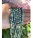 Green Spot Jasper Beads Frosted/Matte 15" Strand 6mm 8mm