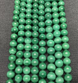 Malachite Beads Polished 15" Strand 4mm 6mm 8mm