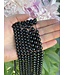 Tourmaline Beads Polished 15" Strand 6mm 8mm
