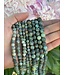 African Turquoise Beads Frosted/Matte 15" Strand 6mm 8mm