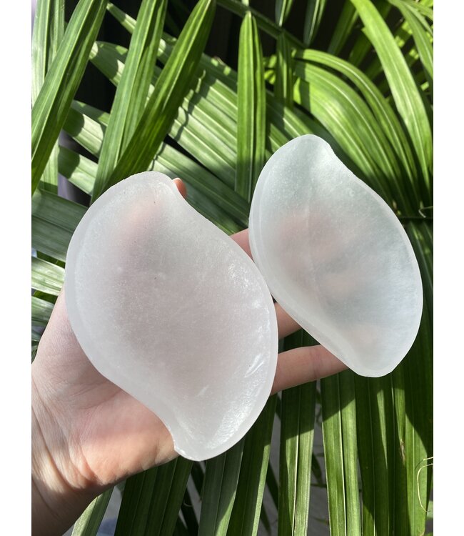 Selenite Ying Yang Bowl