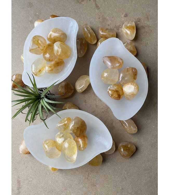 Selenite Ying Yang Bowl