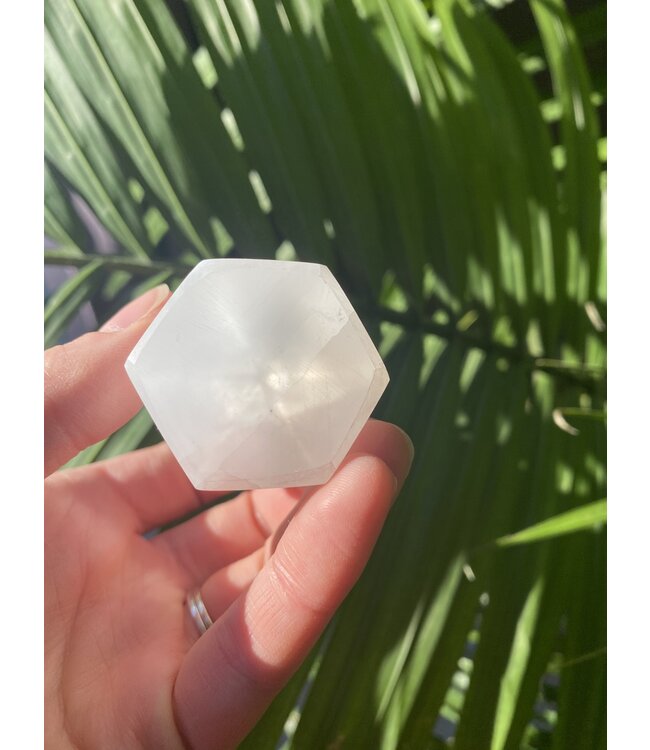 Selenite Point 6cm *disc.*