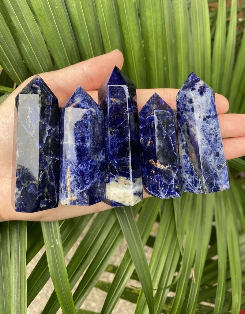 Sodalite Point, Size Medium [50-74gr]