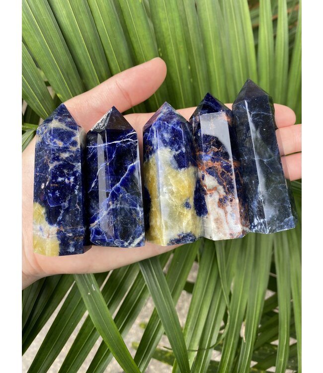 Sodalite Point, Size Medium [50-74gr]