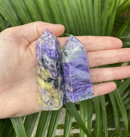Charoite Point, Size Large [75-99gr]