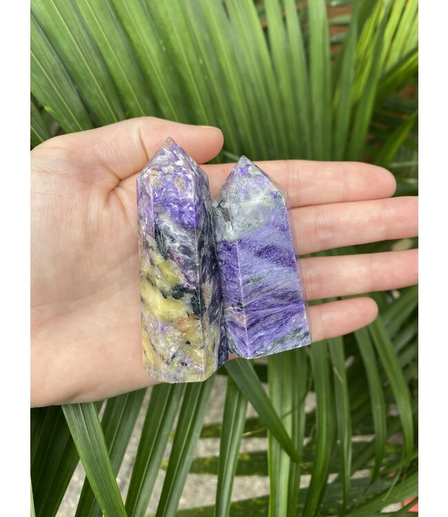 Charoite Point, Size Large [75-99gr]