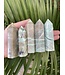 Garnierite/Green Moonstone Point, Size Large [75-99gr]