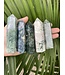 Moss Agate Point, Size Large [75-99gr]
