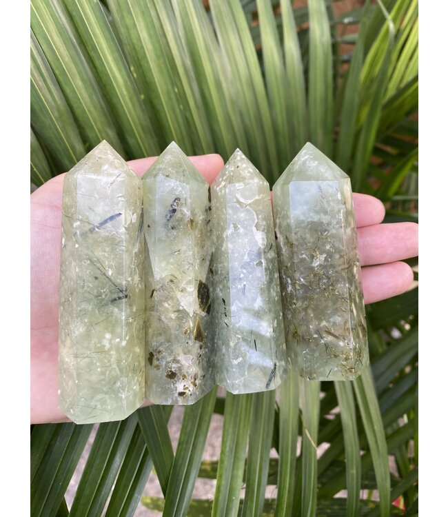 Prehnite Point, Size Large [75-99gr]