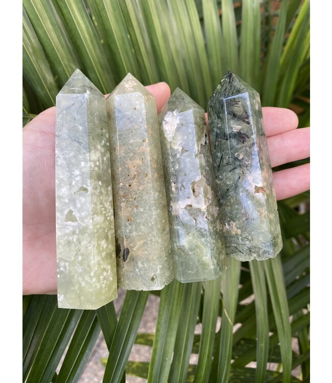 Prehnite Point, Size Large [75-99gr]