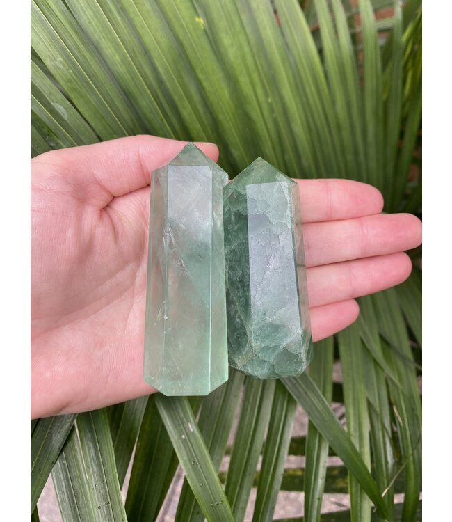 Green Fluorite Point, Size X-Large [100-124gr]