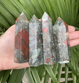 African Bloodstone Point, Size X-Large [100-124gr]