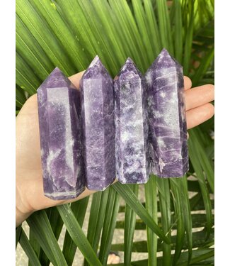 Lepidolite Point, Size X-Large [100-124gr]