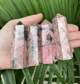 Rhodonite Point, Size X-Large [100-124gr]