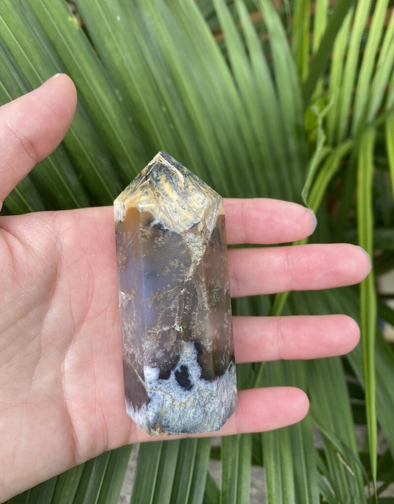 Dendritic Opal Point, Size XX-Large [125-149gr]