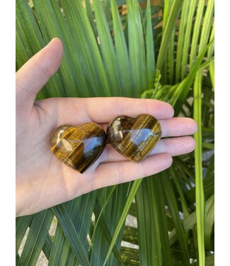 Tiger Eye Heart, Size XX-Small [25-49gr]