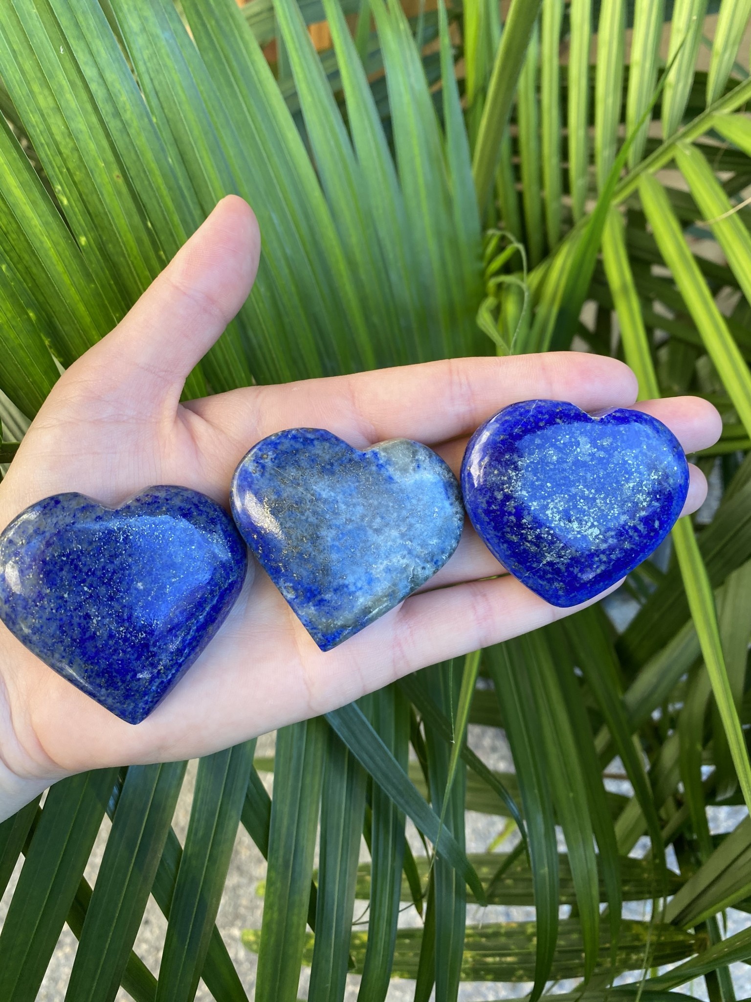 Lapis sale lazuli heart