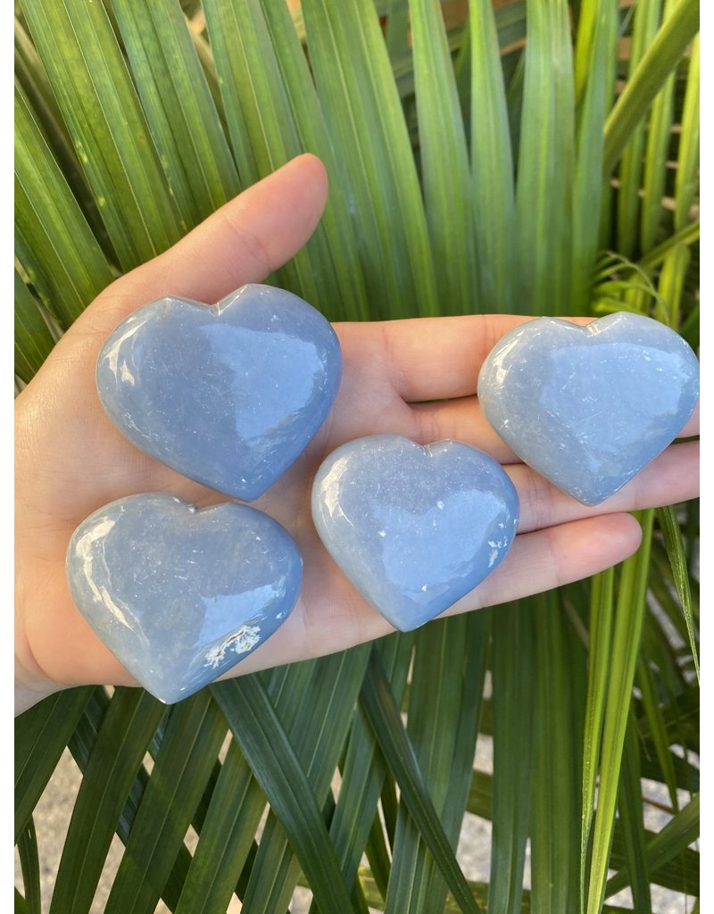 Angelite Heart, Size X-Small [50-74gr]