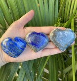 Lapis Lazuli Heart, Size Small [75-99gr]