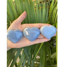Angelite Heart, Size Small [75-99gr]