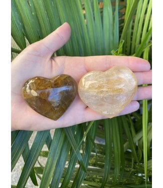 Golden Healer Heart, Size Small [75-99gr]