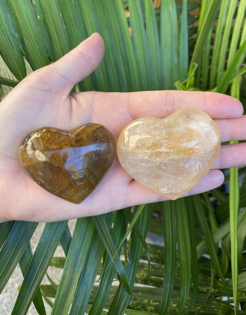 Golden Healer Heart, Size Small [75-99gr]