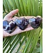 Chevron/Dream Amethyst Heart, Size Medium [100-124gr]