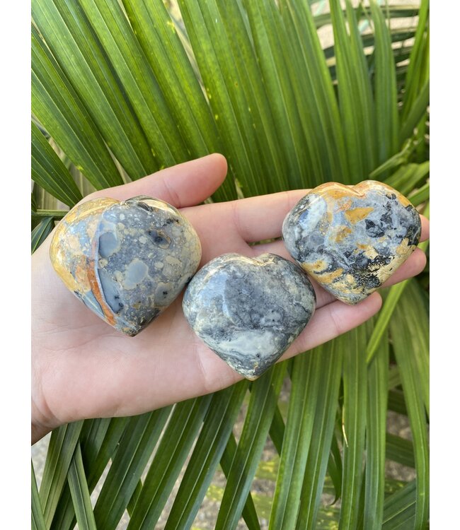 Maligano Jasper Heart, Size Medium [100-124gr] *disc.*