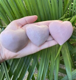 Pink Opal Heart, Size Medium [100-124gr]