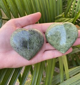 Green Opal Heart, Size Medium [100-124gr]
