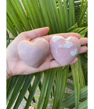 Pink Opal Heart, Size X-Large [150-174gr]