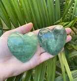Green Fluorite Heart, Size X-Large [150-174gr]