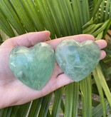 Green Fluorite Heart, Size X-Large [150-174gr]