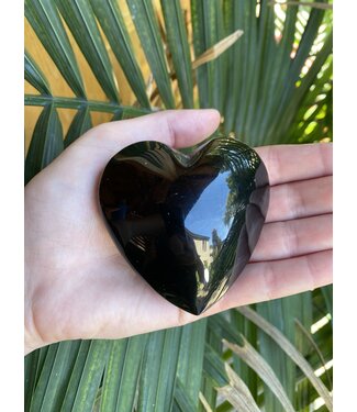 Black Obsidian Heart, Size XX-Large [175-199gr]
