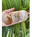 Flower Agate Palm Stone, Size Small [75-99gr]