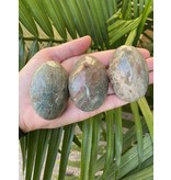 Chrysocolla Palm Stone, Size Small [75-99gr]