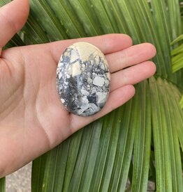Maligano Jasper Palm Stone, Size X-Small [50-74gr]